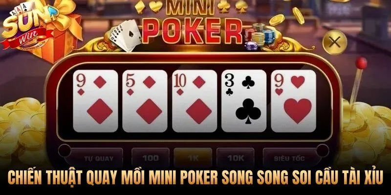 Quay mồi vốn nhỏ và soi cầu Tài Xỉu đồng thời trên một giao diện