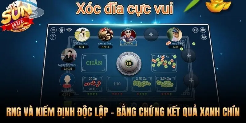 Chứng chỉ eCOGRA và iTech Labs bảo chứng kết quả xóc đĩa không bị can thiệp