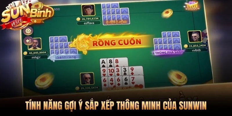 Hỗ trợ xếp bài mậu binh tự động và loại bỏ binh lủng tức thì
